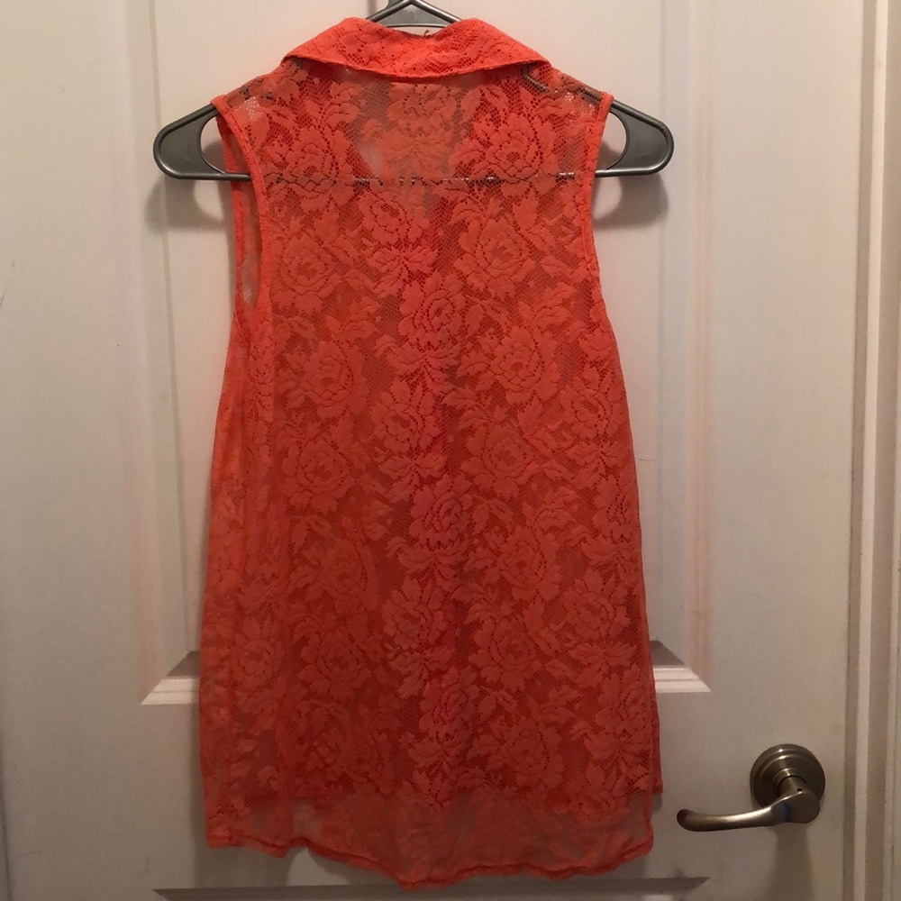 Peach Colored Blouse - Picture 5 of 5